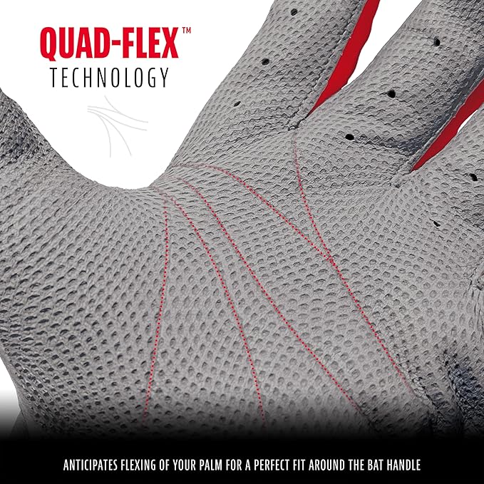 Franklin Sports MLB Baseball Batting Gloves - CFX Pro Adult + Youth - Baseball + Softball - Multiple Sizes + Colors