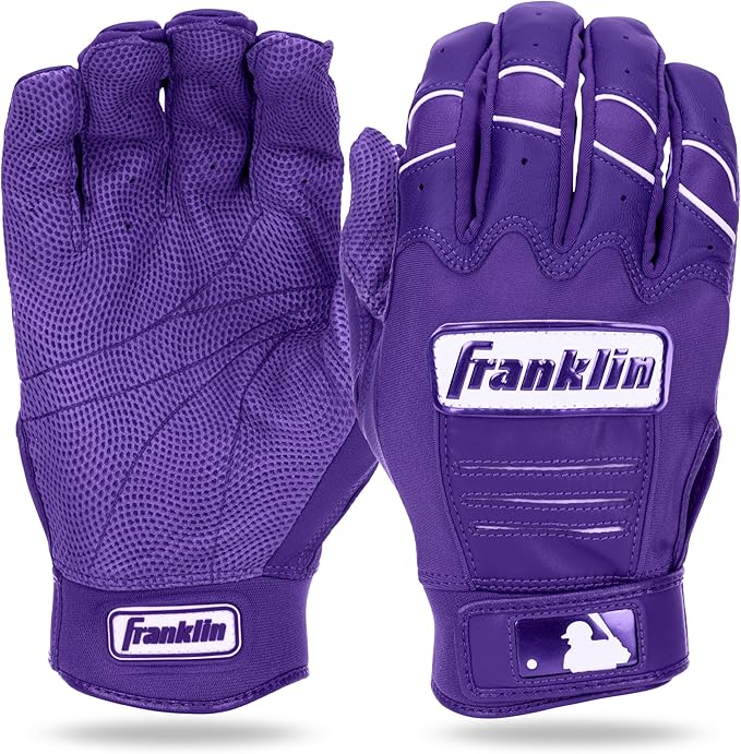 Franklin Sports MLB Baseball Batting Gloves - CFX Pro Adult + Youth - Baseball + Softball - Multiple Sizes + Colors