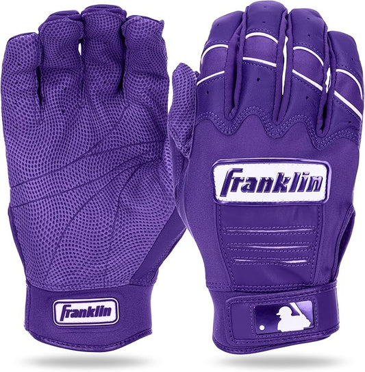 Franklin Sports MLB Baseball Batting Gloves - CFX Pro Adult + Youth - Baseball + Softball - Multiple Sizes + Colors