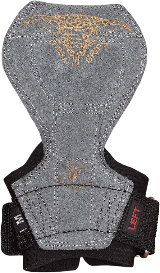 2018 Cobra Grips Flex Model Weight Lifting Gloves Heavy Duty Straps Alternative Power Lifting Hooks for Deadlifts with Padded Wrist Wrap Support Bodybuilding