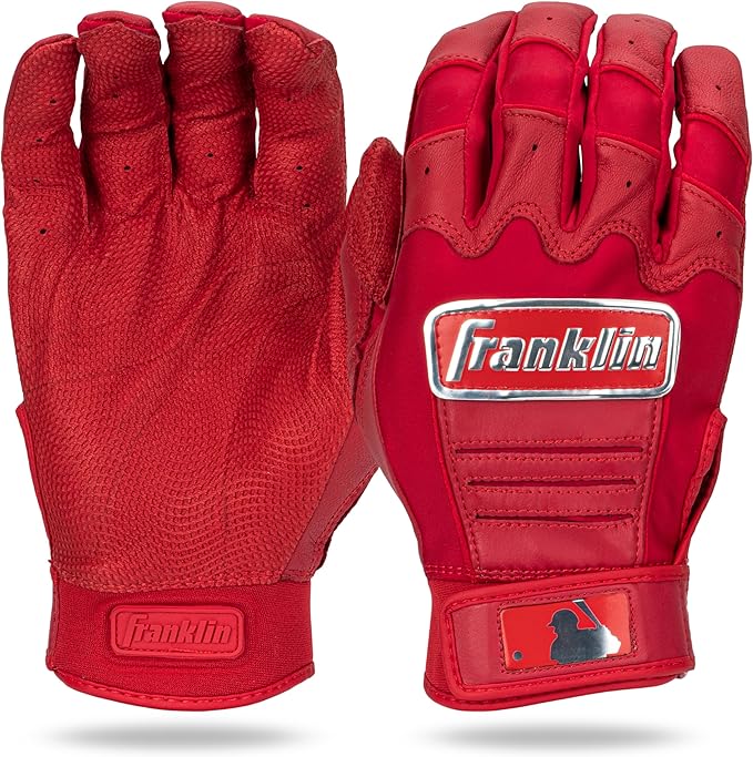 Franklin Sports MLB Baseball Batting Gloves - CFX Pro Adult + Youth - Baseball + Softball - Multiple Sizes + Colors