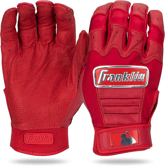 Franklin Sports MLB Baseball Batting Gloves - CFX Pro Adult + Youth - Baseball + Softball - Multiple Sizes + Colors
