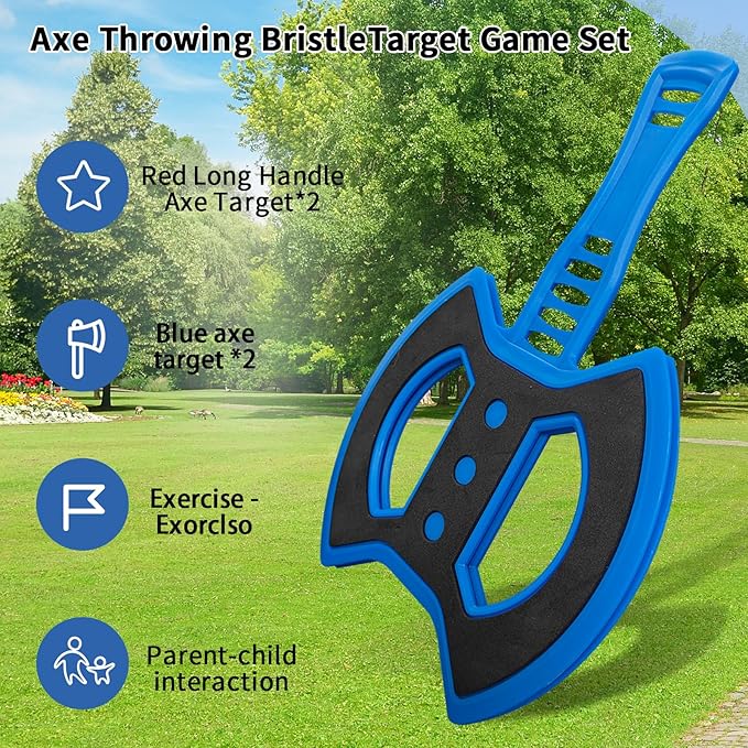Throwing Axe Game Axe Throwing Target for Outdoor Play for All Family Members