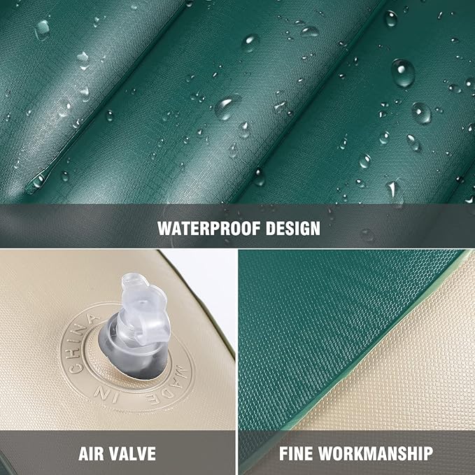 BESPORTBLE 2pcs Kayak Boat Seat Cushion Pad PVC Material Fishing Cushion Inflatable Seat for Boat Kayak Canoe Boat