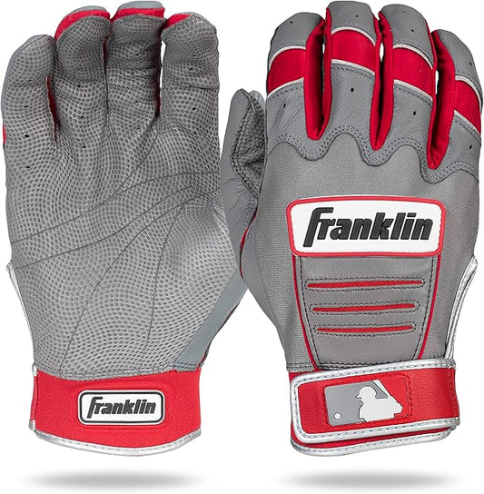 Franklin Sports MLB Baseball Batting Gloves - CFX Pro Adult + Youth - Baseball + Softball - Multiple Sizes + Colors