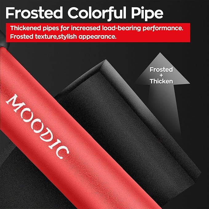 Walking Cane for Women, Extended Grip; Solid Base; Foldable; Adjustable Heights; Lightweight; Free Standing; Portable Canes for Men for Stability (Red)