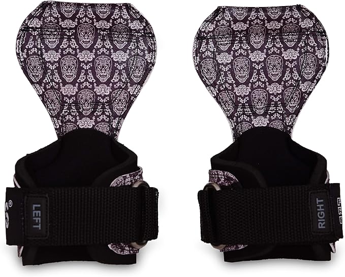 Cobra Grips PRO Weight Lifting Gloves Heavy Duty Straps Alternative Power Lifting Hooks for Deadlifts Adjustable Neoprene Padded Wrist Support Bodybuilding