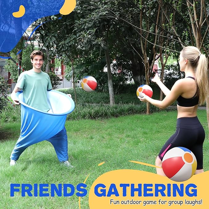 Granny Pants Yard Game, Oversized Granny Pants Outdoor Games,Giant Stretchy Pants, Fun Tossing Games Props for Outdoor Parties, Group Gatherings, Adults and Family