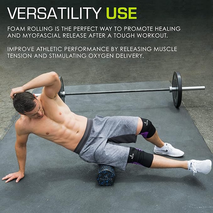 ProsourceFit High Density Foam Rollers 36 - inches Long,Firm Full Body Athletic Massage Tool for Back Stretching, Yoga, Pilates, Post Workout Muscle Recuperation
