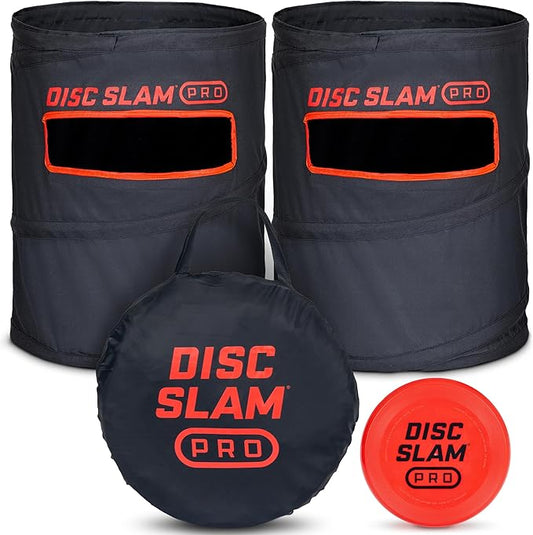 GoSports Disc Slam Game - Classic or PRO - Outdoor Disc Toss Yard and Beach Party Game