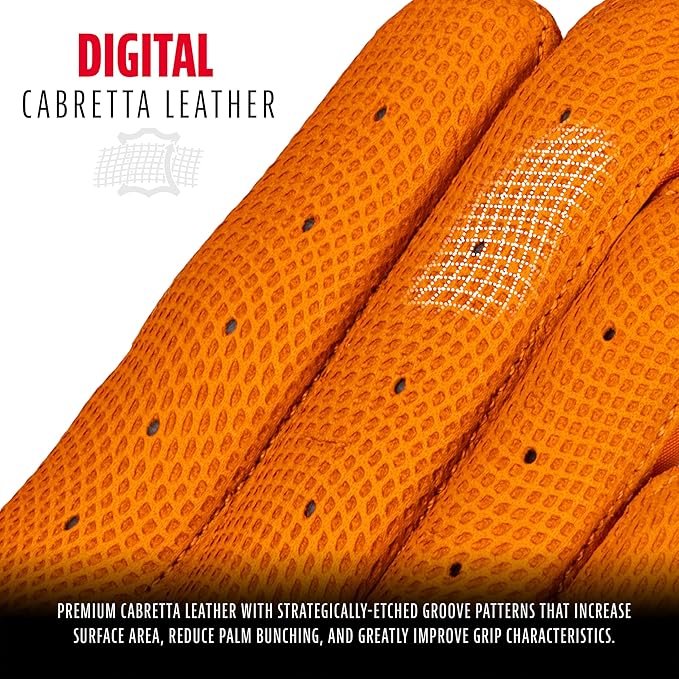 Franklin Sports MLB Baseball Batting Gloves - CFX Pro Adult + Youth - Baseball + Softball - Multiple Sizes + Colors