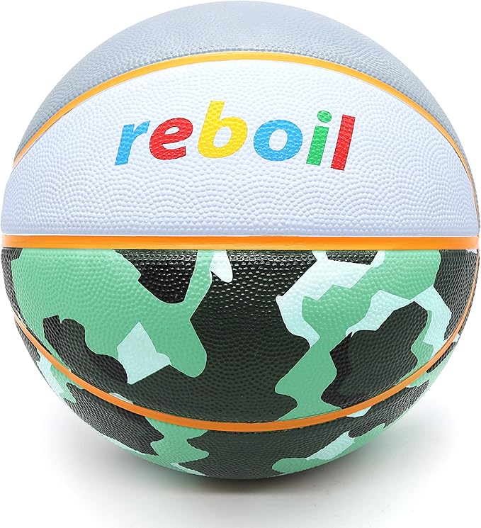 Premium Rubber/Leather Basketball - Kids & Youth, Size 3/4/5/6/7