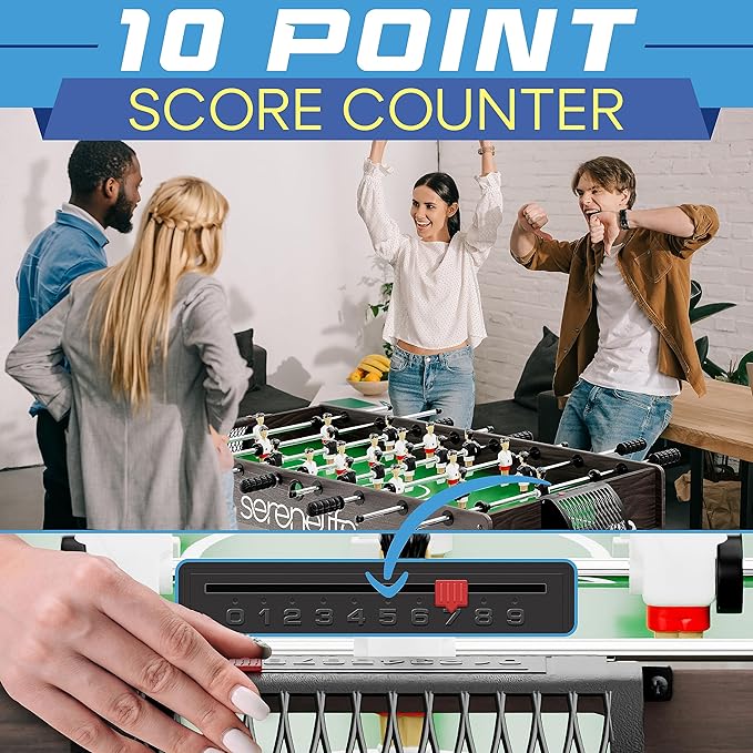 SereneLife Competition Sized Foosball Table