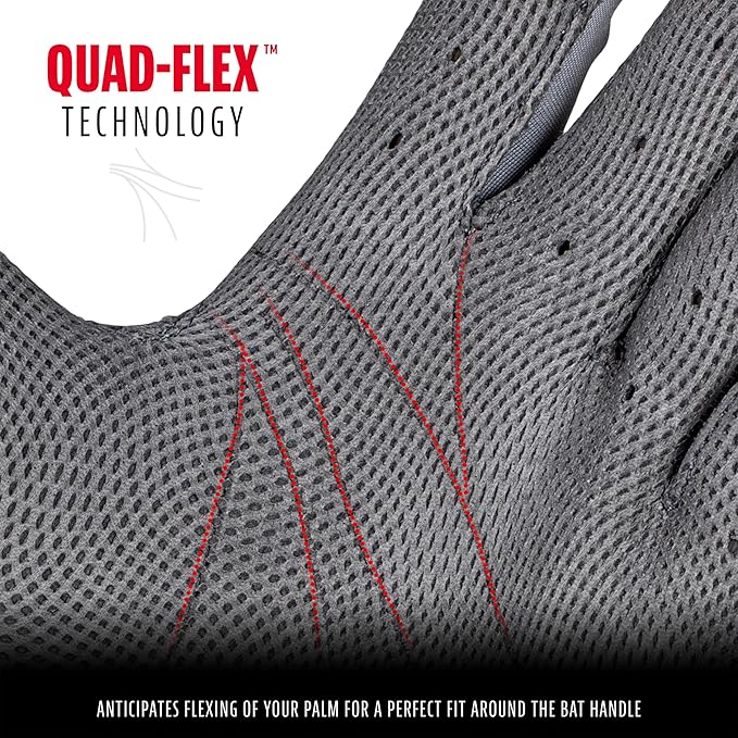 Franklin Sports MLB Baseball Batting Gloves - CFX Pro Adult + Youth - Baseball + Softball - Multiple Sizes + Colors