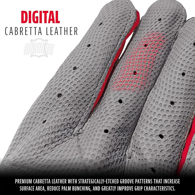 Franklin Sports MLB Baseball Batting Gloves - CFX Pro Adult + Youth - Baseball + Softball - Multiple Sizes + Colors