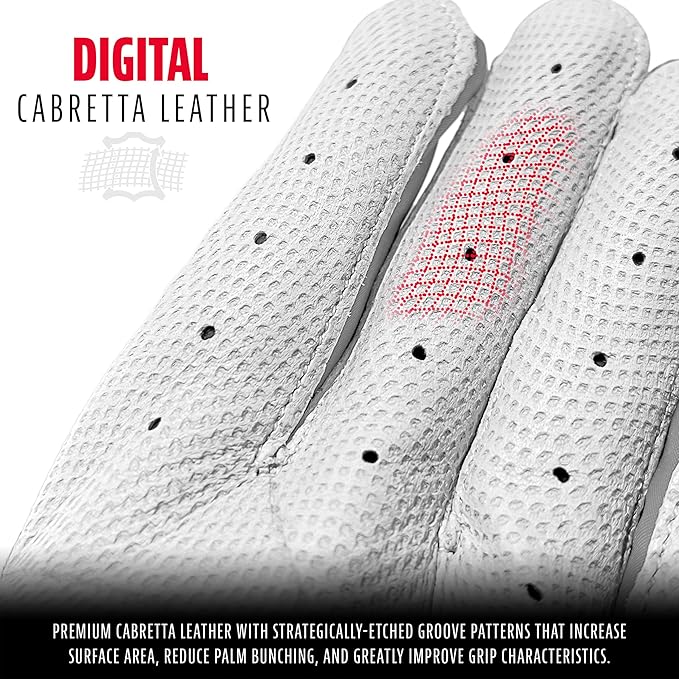 Franklin Sports MLB Baseball Batting Gloves - CFX Pro Adult + Youth - Baseball + Softball - Multiple Sizes + Colors