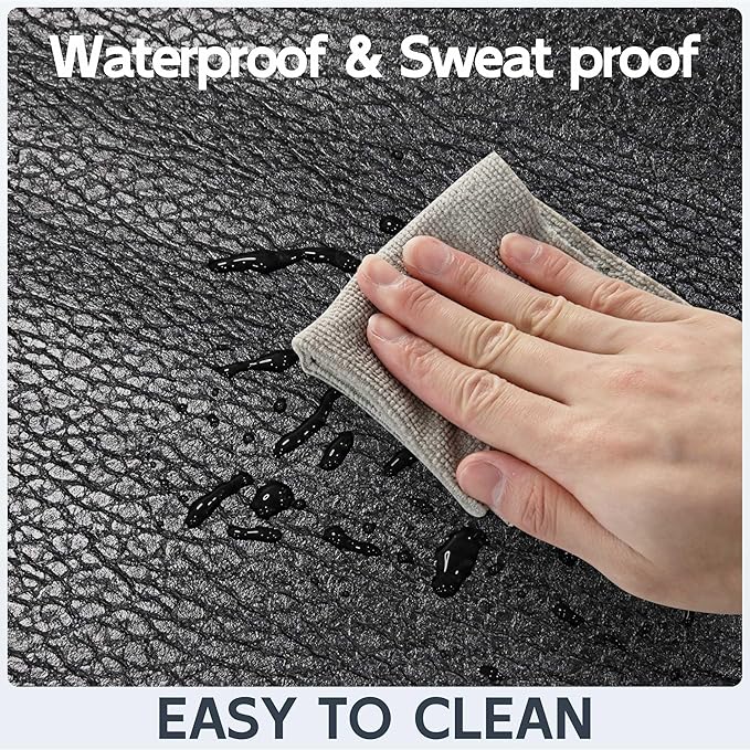 Treadmill Mat, Bike Trainer Mat for Stationary Spin Bike, 60" x 36" Non Slip Exercise Equipment Mat for Bike, Treadmill, Elliptical, Yoga - Workout Floor Protector for Carpet Or Hardwood