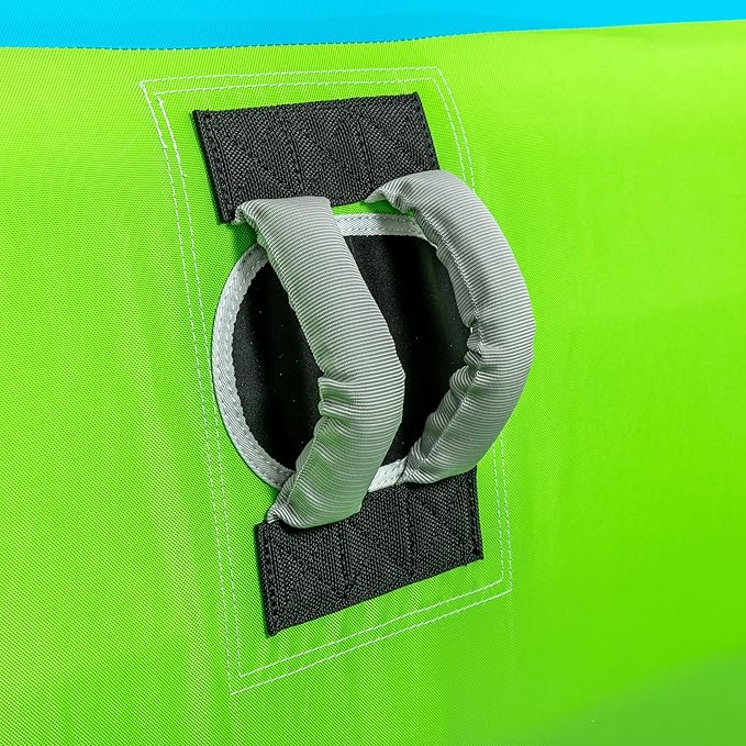 Airhead Mable Inflatable Towable Tube, 1-4 Rider Models, Dual Tow Points, Full Nylon Cover, EVA Foam Pads, Patented Speed Valve, Boat Tubes and Towables