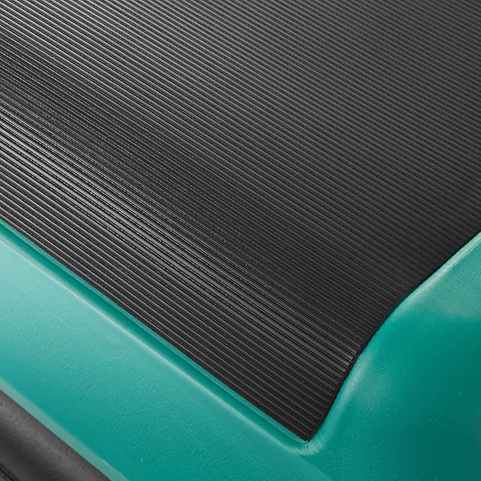 Philosophy Gym Aerobic Exercise Adjustable High Step Platform, with 4 Risers Included