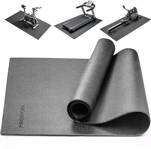 PROIRON Heavy Duty Exercise Equipment Mat, Treadmill Mat - 45"x32", 48"x24", 78"x36" - Floor Protector for Home Gym, Exercise Bike, Weight Bench, Rowing Machine, Cross Trainer