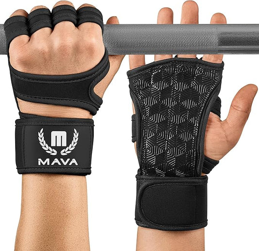 Mava Sports Weight Lifting Gloves with Wrist Support, Work Out Gloves, Gym Gloves - Great for Cross Training, Pull Ups, Calisthenics and Gym, Workout Gloves for Men & Women,Size : X-Large
