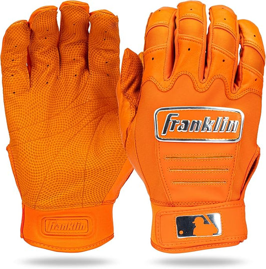 Franklin Sports MLB Baseball Batting Gloves - CFX Pro Adult + Youth - Baseball + Softball - Multiple Sizes + Colors