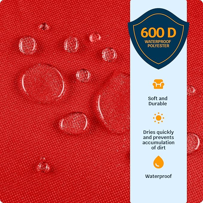 Alpcour Reclining Stadium Seat – Wide Bleacher Chair with Back Support and Cushion, Armrests, Side Pockets, and Bleachers Hook – Best Stadium Seats Chairs for Camping, Kayak, & Paddle Board Backs