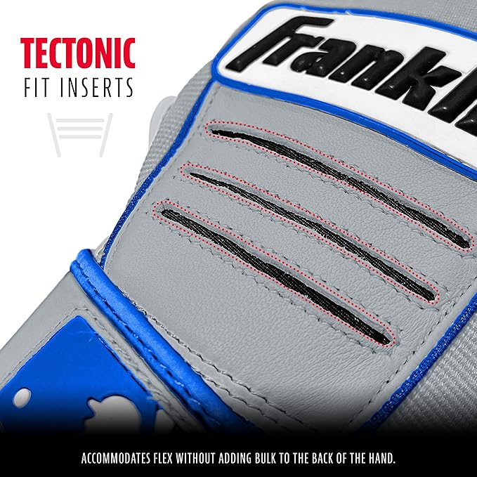 Franklin Sports MLB Baseball Batting Gloves - CFX Pro Adult + Youth - Baseball + Softball - Multiple Sizes + Colors