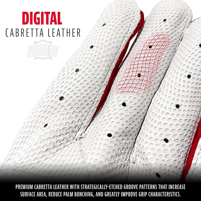 Franklin Sports MLB Baseball Batting Gloves - CFX Pro Adult + Youth - Baseball + Softball - Multiple Sizes + Colors