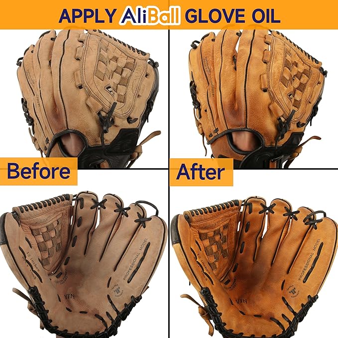 AliBall Ultimate Baseball Glove Break-in Kit and Care Kit, All-in-One Solution