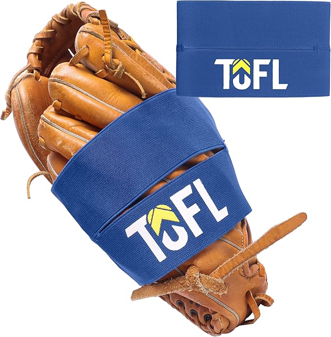 TOFL Baseball Glove Wrap | Premium Elastic Band for Perfect Glove Shape, Break-in & Maintenance | Shape Locker for Men’s & Women’s Softball, Adult & Youth Baseball Mitts, Fits Big & Small Sizes
