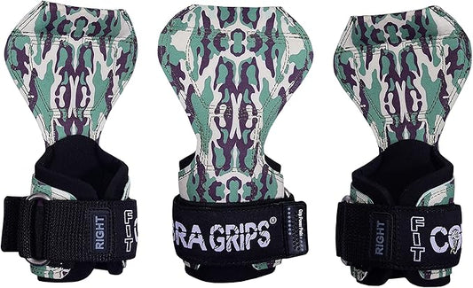 Cobra Grips PRO Weight Lifting Gloves Heavy Duty Straps Alternative Power Lifting Hooks for Deadlifts Adjustable Neoprene Padded Wrist Support Bodybuilding