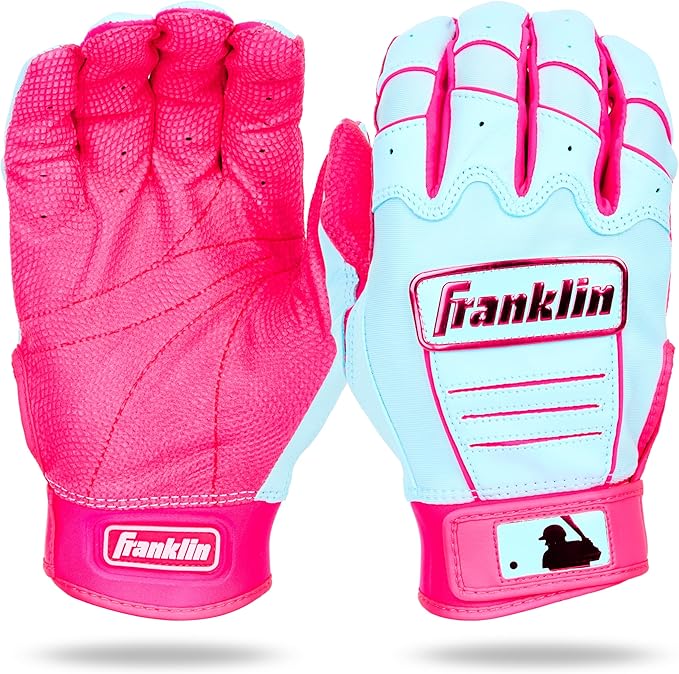 Franklin Sports MLB Baseball Batting Gloves - CFX Pro Adult + Youth - Baseball + Softball - Multiple Sizes + Colors