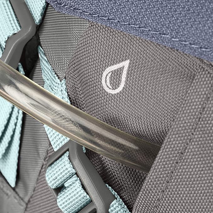 High Sierra Pathway Internal Frame Hiking Backpack, Grey Blue/Mercury/Blue Haze, 70L