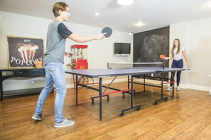 STIGA Advantage Series Ping Pong Tables - 13, 15, 19, and 25mm Tabletops - Quickplay 10 Minute Assembly - Playback Mode - Recreational to Tournament Level