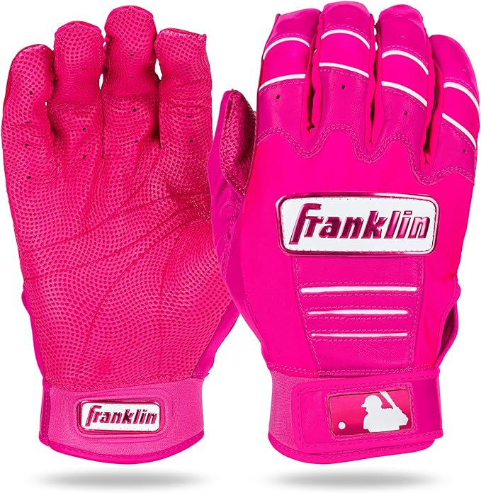 Franklin Sports MLB Baseball Batting Gloves - CFX Pro Adult + Youth - Baseball + Softball - Multiple Sizes + Colors