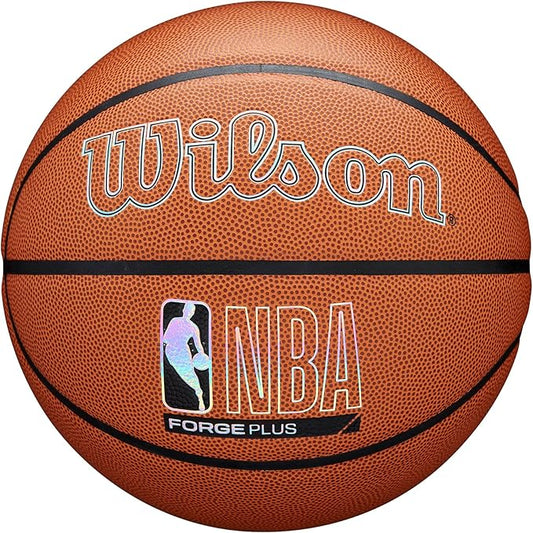 WILSON NBA Forge Plus Indoor/Outdoor Basketballs - Size 6 and Size 7