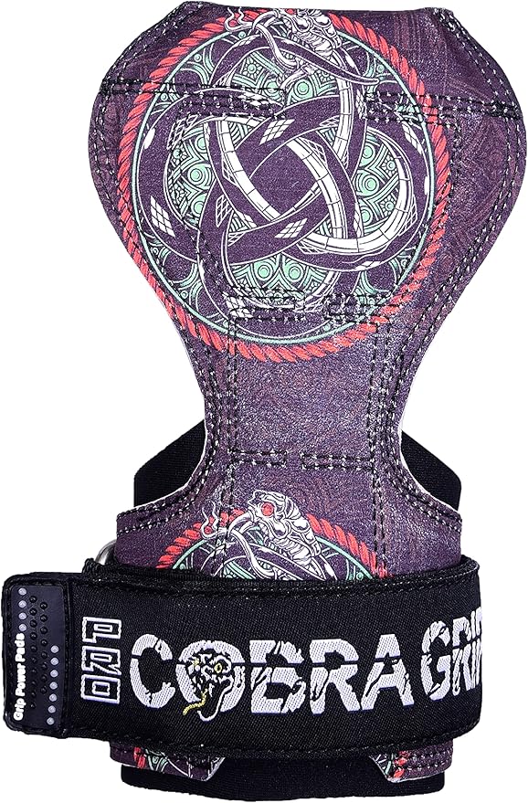 Cobra Grips PRO Weight Lifting Gloves Heavy Duty Straps Alternative Power Lifting Hooks for Deadlifts Adjustable Neoprene Padded Wrist Support Bodybuilding