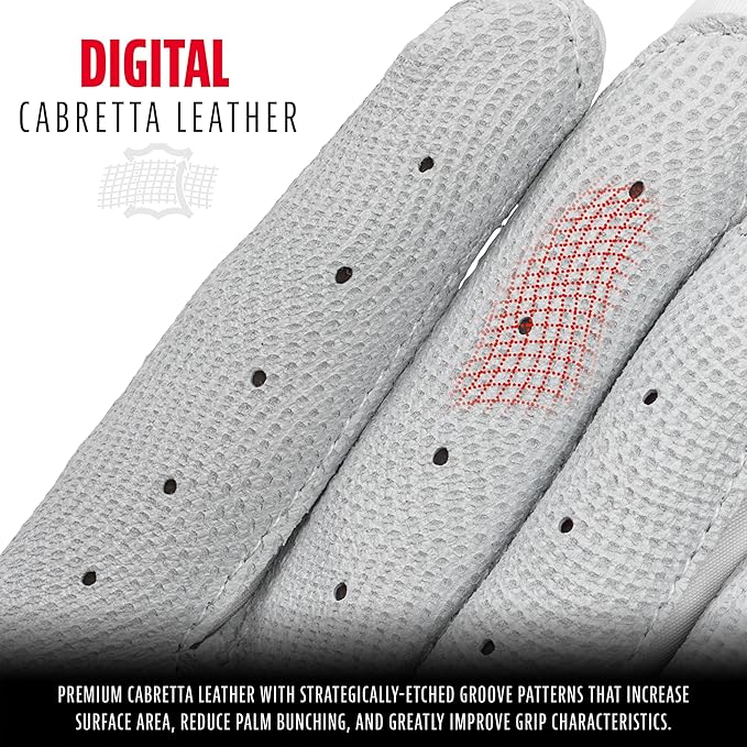 Franklin Sports MLB Baseball Batting Gloves - CFX Pro Adult + Youth - Baseball + Softball - Multiple Sizes + Colors