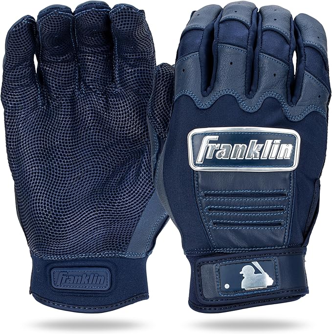 Franklin Sports MLB Baseball Batting Gloves - CFX Pro Adult + Youth - Baseball + Softball - Multiple Sizes + Colors