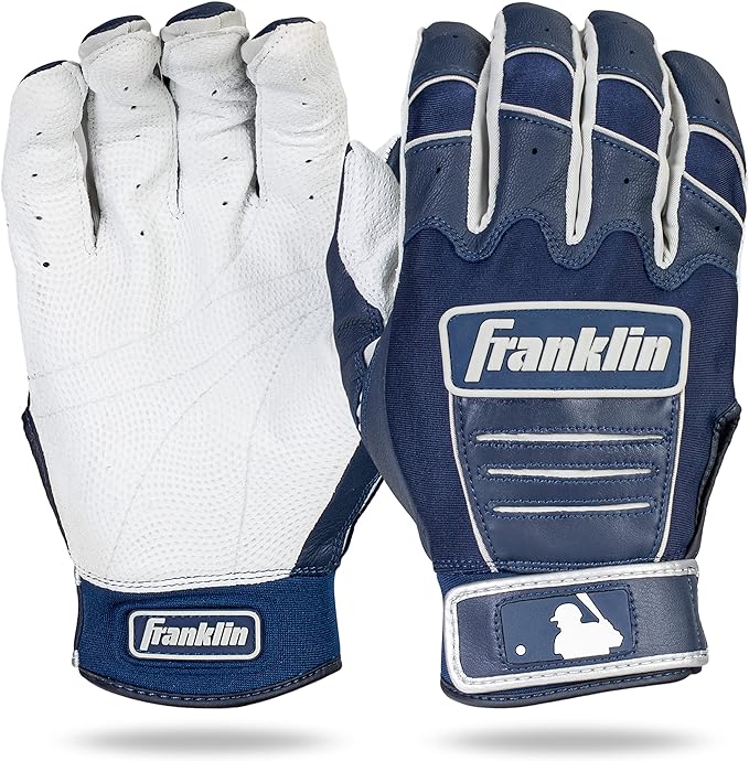 Franklin Sports MLB Baseball Batting Gloves - CFX Pro Adult + Youth - Baseball + Softball - Multiple Sizes + Colors