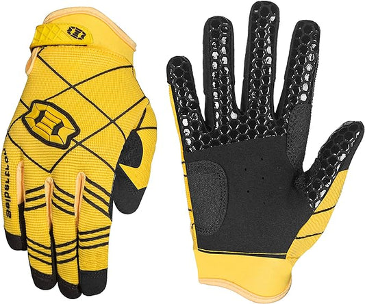 Seibertron B-A-R PRO 2.0 Signature Baseball + Softball + Teeball Batting Gloves Super Grip Finger Multiple 11 Sizes + 5 Colors Available Fit Adult Youth Kids Boys Girls Mens Women