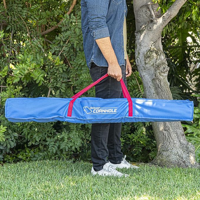 GoSports Portable Cornhole Game Sets – Premium Outdoor Lawn or Beach Toss Game for Kids and Adults