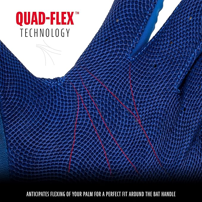 Franklin Sports MLB Baseball Batting Gloves - CFX Pro Adult + Youth - Baseball + Softball - Multiple Sizes + Colors