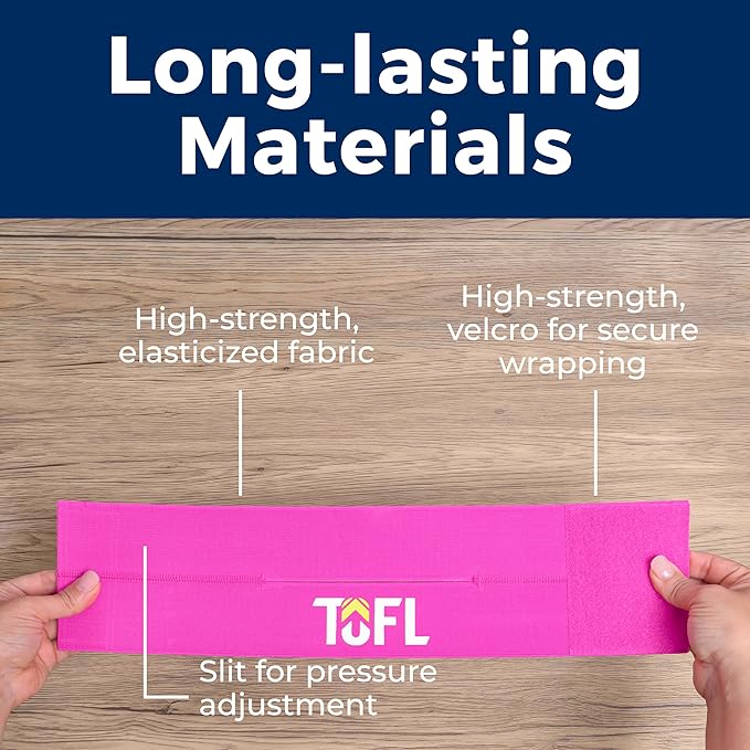 TOFL Baseball Glove Wrap | Premium Elastic Band for Perfect Glove Shape, Break-in & Maintenance | Shape Locker for Men’s & Women’s Softball, Adult & Youth Baseball Mitts, Fits Big & Small Sizes