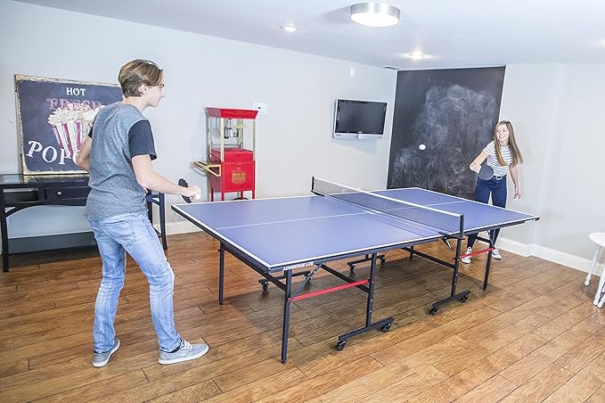 STIGA Advantage Series Ping Pong Tables - 13, 15, 19, and 25mm Tabletops - Quickplay 10 Minute Assembly - Playback Mode - Recreational to Tournament Level