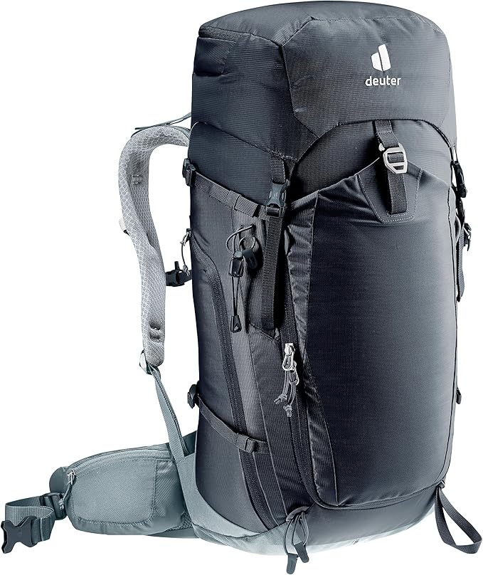 Deuter Unisex Trail Pro 36 Hiking Backpack, 36 Liter - Black-Shale