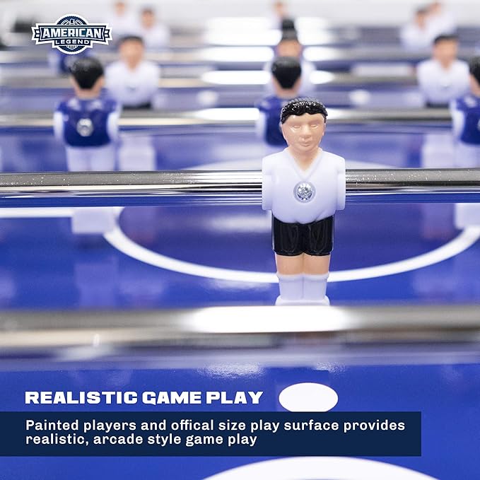 American Legend Foosball Tables - Modern Design - Official Size Playfield - Kirkwood and Manhattan Styles