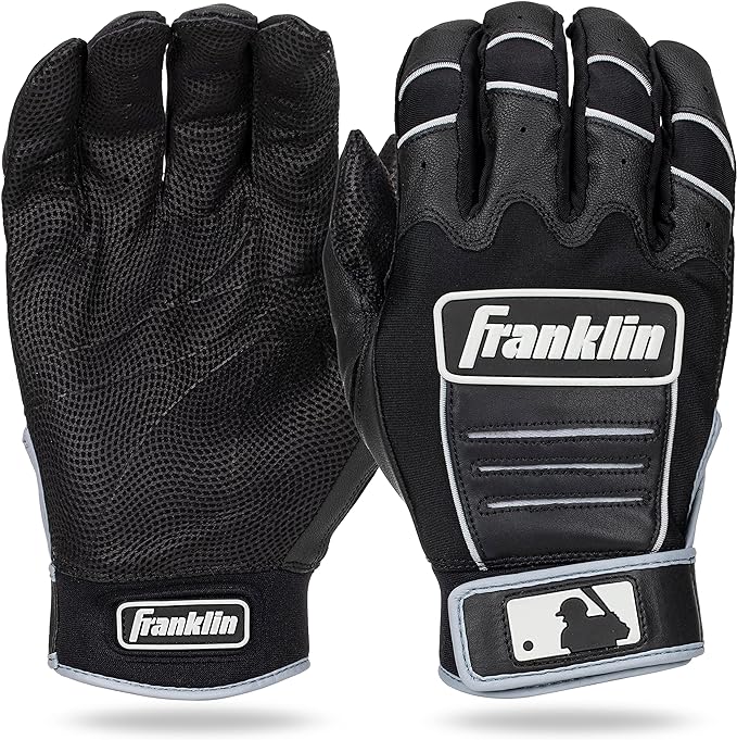 Franklin Sports MLB Baseball Batting Gloves - CFX Pro Adult + Youth - Baseball + Softball - Multiple Sizes + Colors