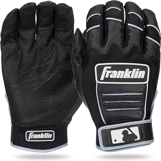 Franklin Sports MLB Baseball Batting Gloves - CFX Pro Adult + Youth - Baseball + Softball - Multiple Sizes + Colors